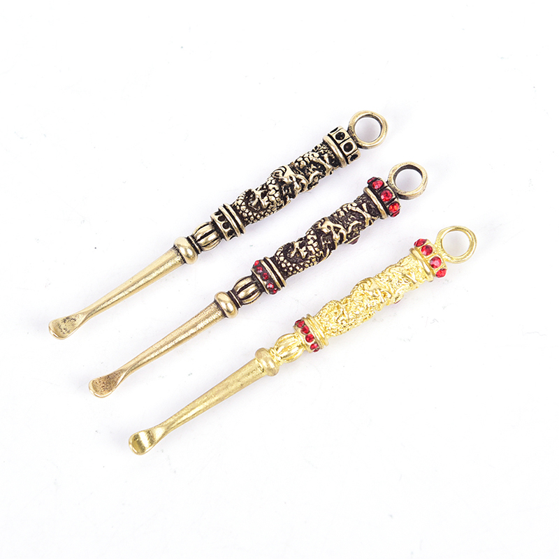 Gold Cutlery Flatware - Pure Copper Ear Pick Gold Filled