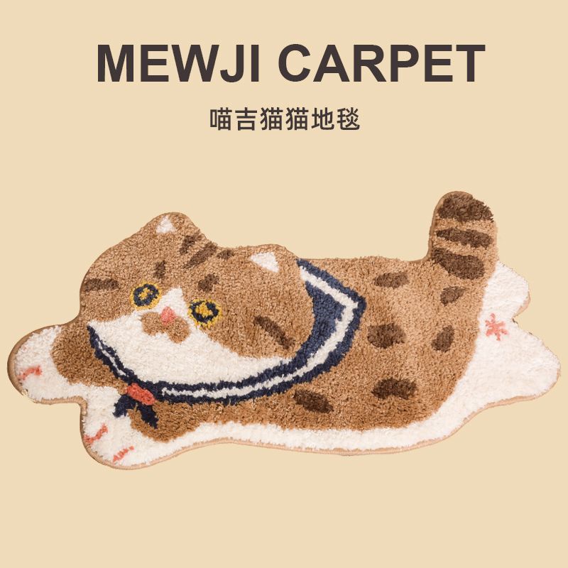 Cashmere Throw Blanket - VIKAMA Cute Girl Cat Imitation Cashmere
