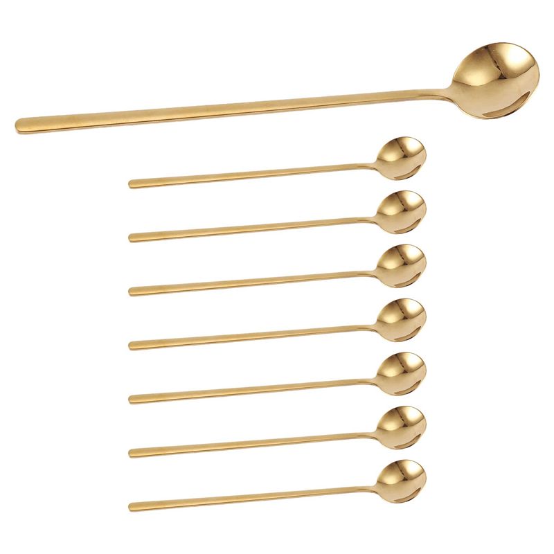 Gold Cutlery Flatware - AB46-24PCS 6.7 Inches Coffee Spoons, Stirring