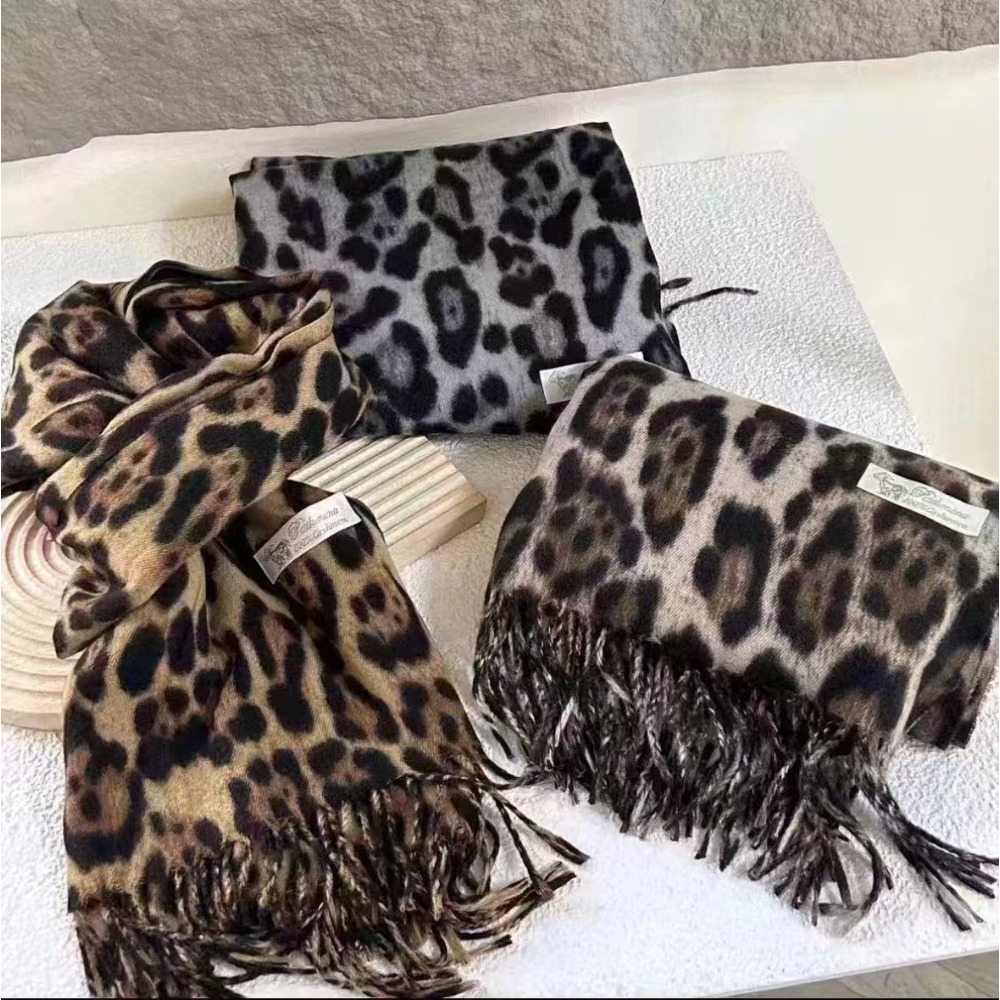 190*70CM Design Leopard Scarf  - Cashmere Throw Blanket recension och pris