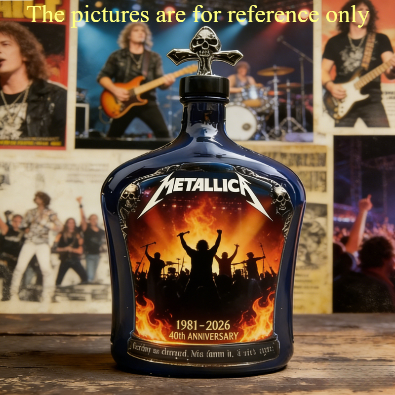 Metallica 45th Anniversary Whi - Glass Decanter Whiskey recension och pris