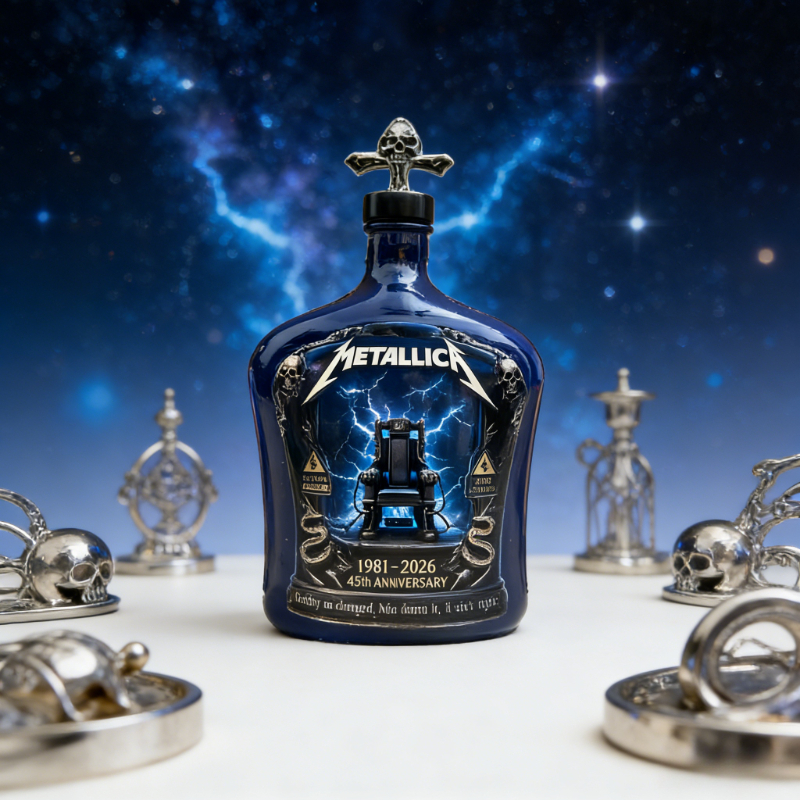 Metallica 45th Anniversary Whi - Glass Decanter Whiskey recension och pris