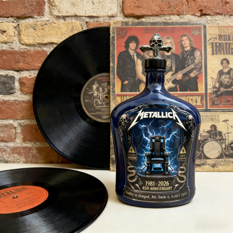 Metallica 45th Anniversary Whi - Glass Decanter Whiskey recension och pris