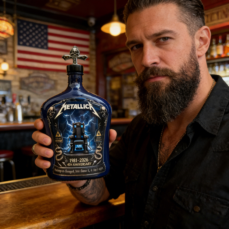 Metallica 45th Anniversary Whi - Glass Decanter Whiskey recension och pris