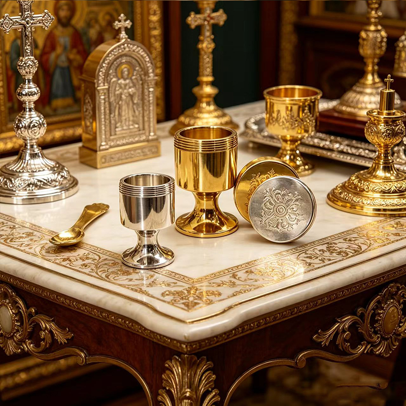 New 2026 Orthodox Travel Chali - Gold Cutlery Flatware recension och pris