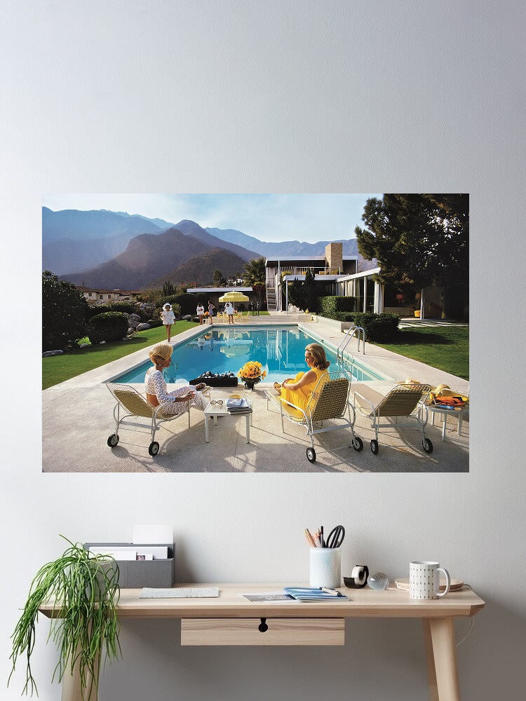 Retro Poolside Host Luxury Lif - Luxury Lifestyle Pictures recension och pris