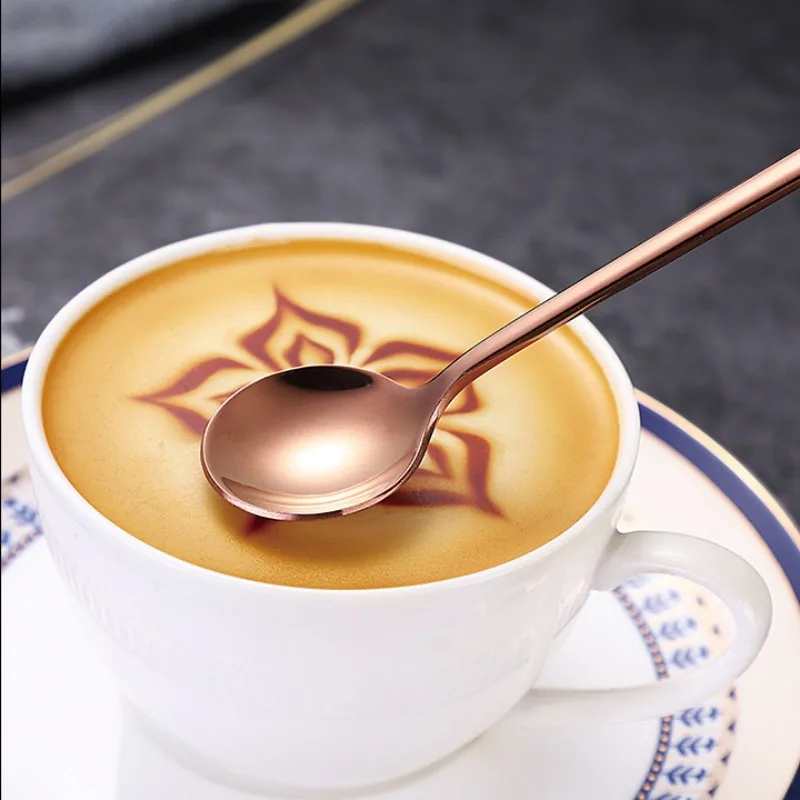 304 Stainless Steel Coffee Spo - Gold Cutlery Flatware recension och pris