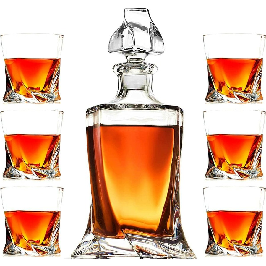LeadFree Crystal Glass Whiskey - Glass Decanter Whiskey recension och pris