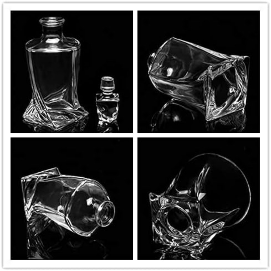 LeadFree Crystal Glass Whiskey - Glass Decanter Whiskey recension och pris