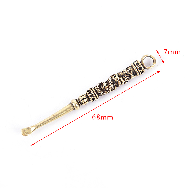 Pure Copper Ear Pick Gold Fill - Gold Cutlery Flatware recension och pris