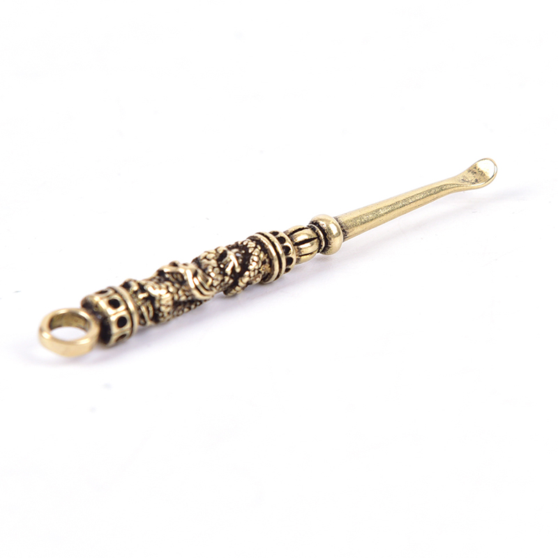 Pure Copper Ear Pick Gold Fill - Gold Cutlery Flatware recension och pris