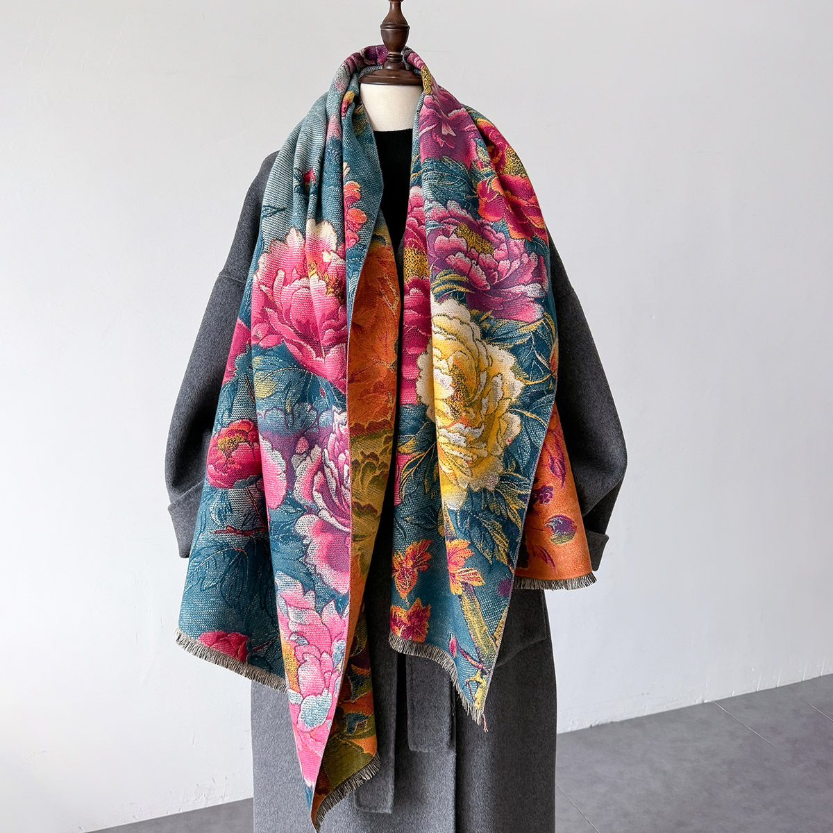 Warm Cashmere Scarf Women Shaw - Cashmere Throw Blanket recension och pris