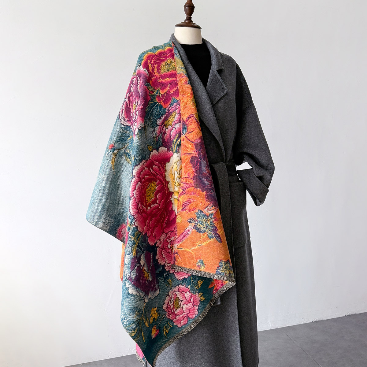 Warm Cashmere Scarf Women Shaw - Cashmere Throw Blanket recension och pris