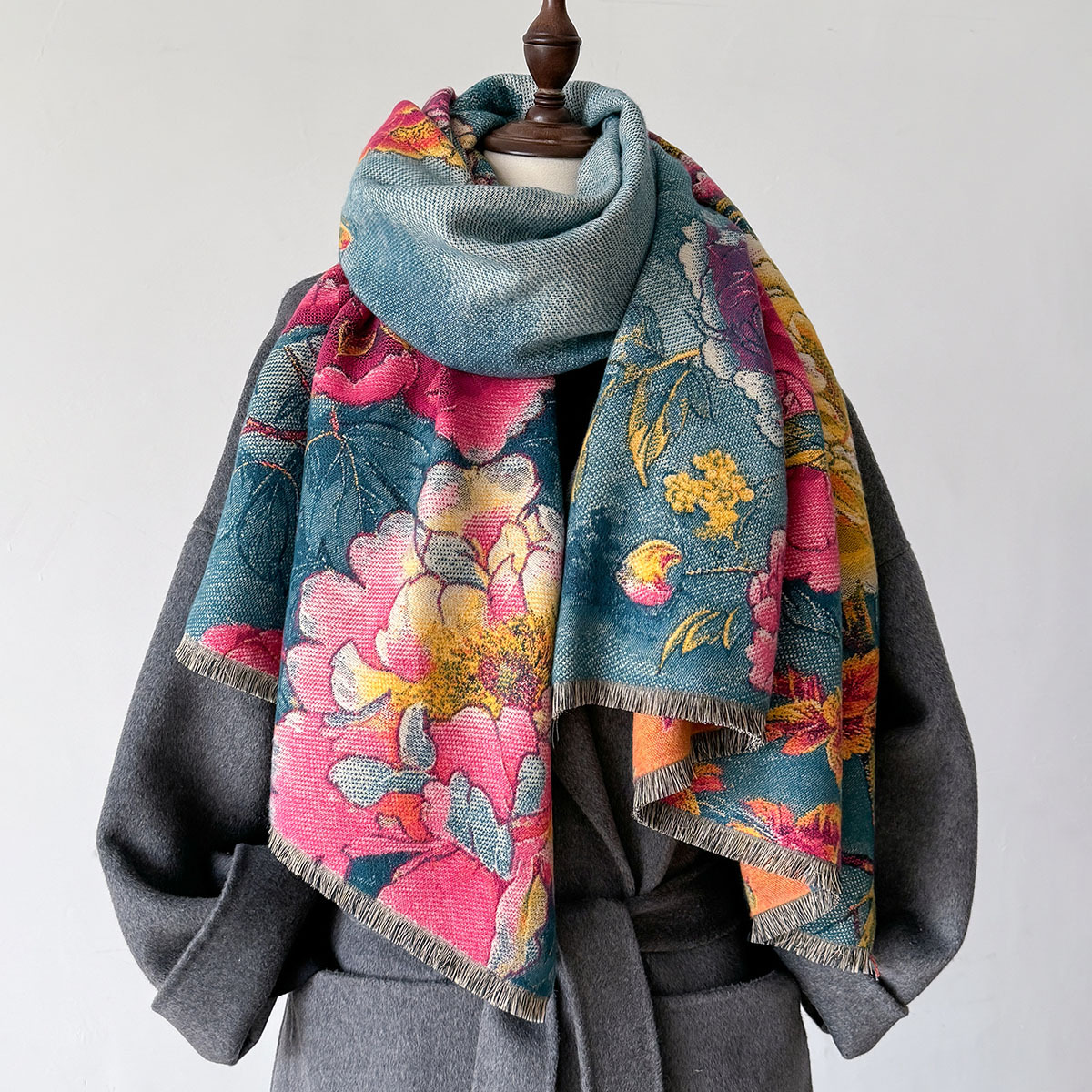 Warm Cashmere Scarf Women Shaw - Cashmere Throw Blanket recension och pris