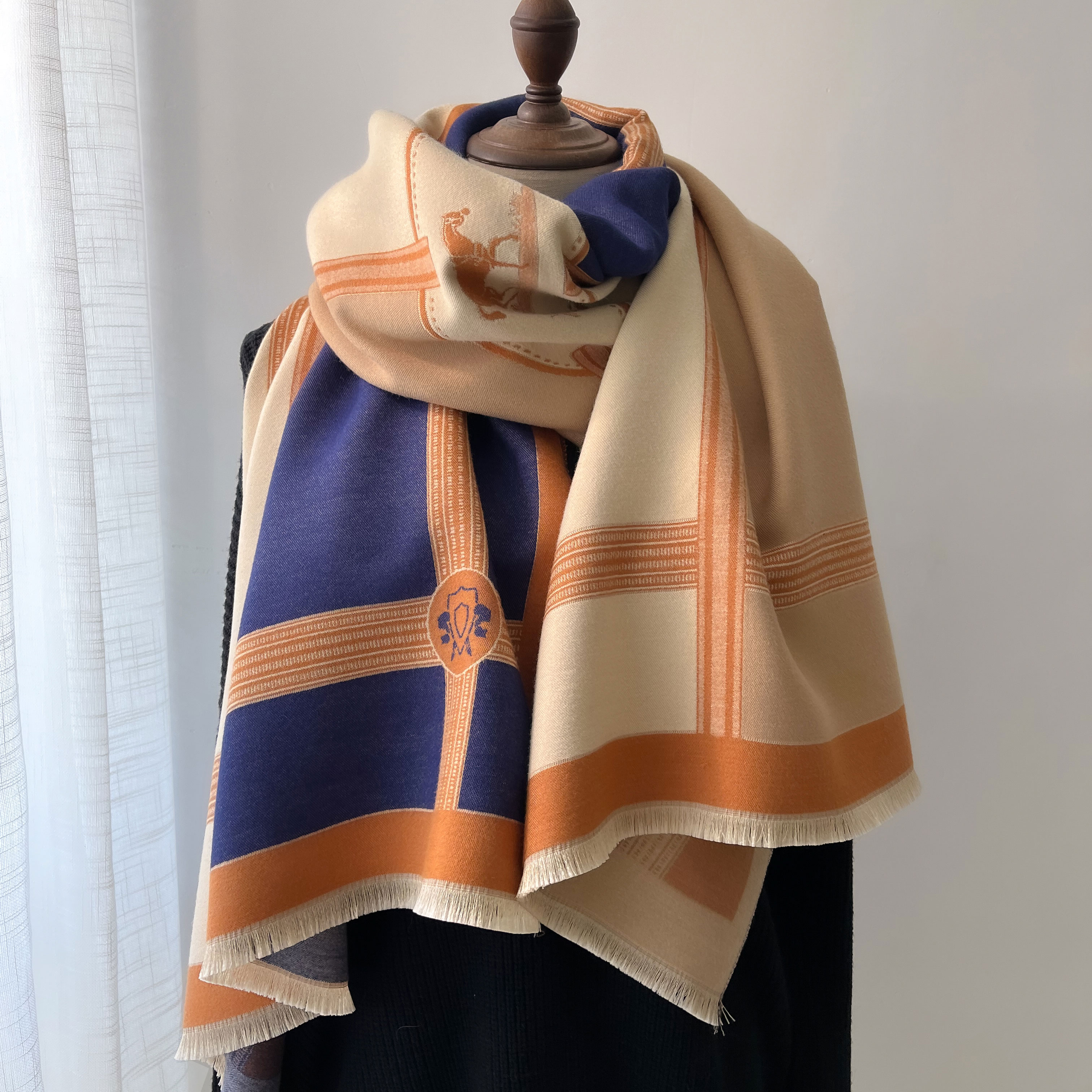 Winter Cashmere Scarf Women Lu - Cashmere Throw Blanket recension och pris
