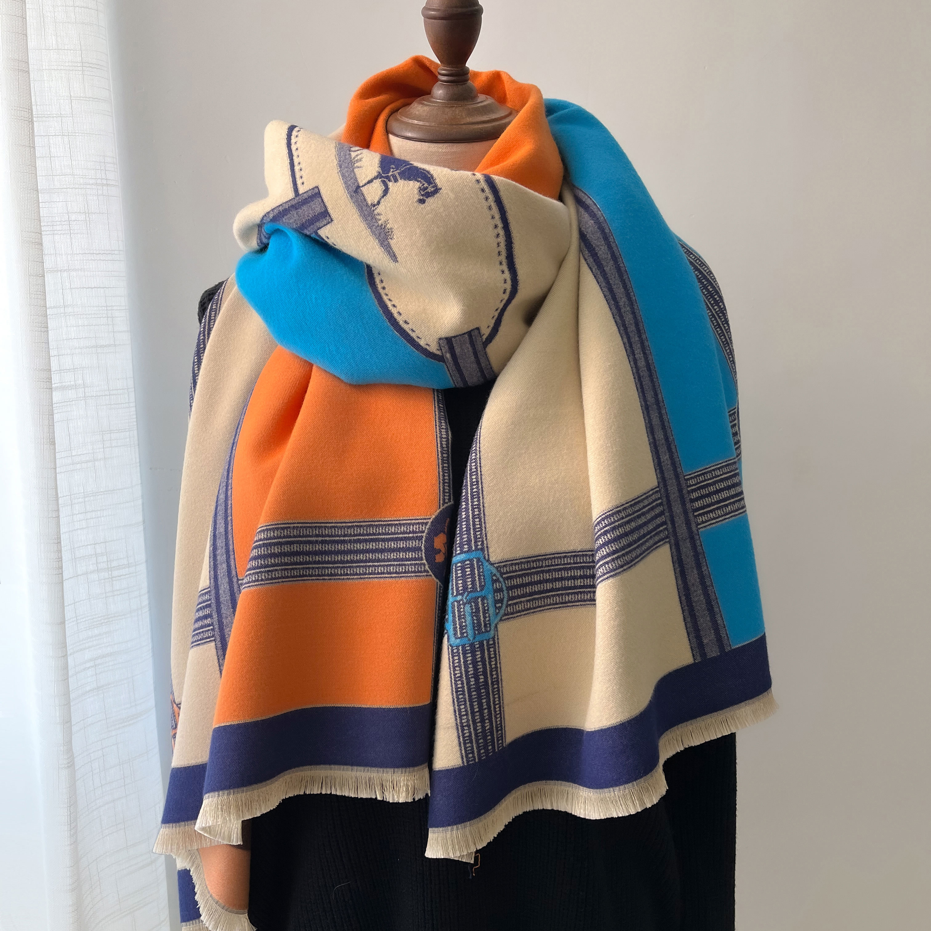 Winter Cashmere Scarf Women Lu - Cashmere Throw Blanket recension och pris