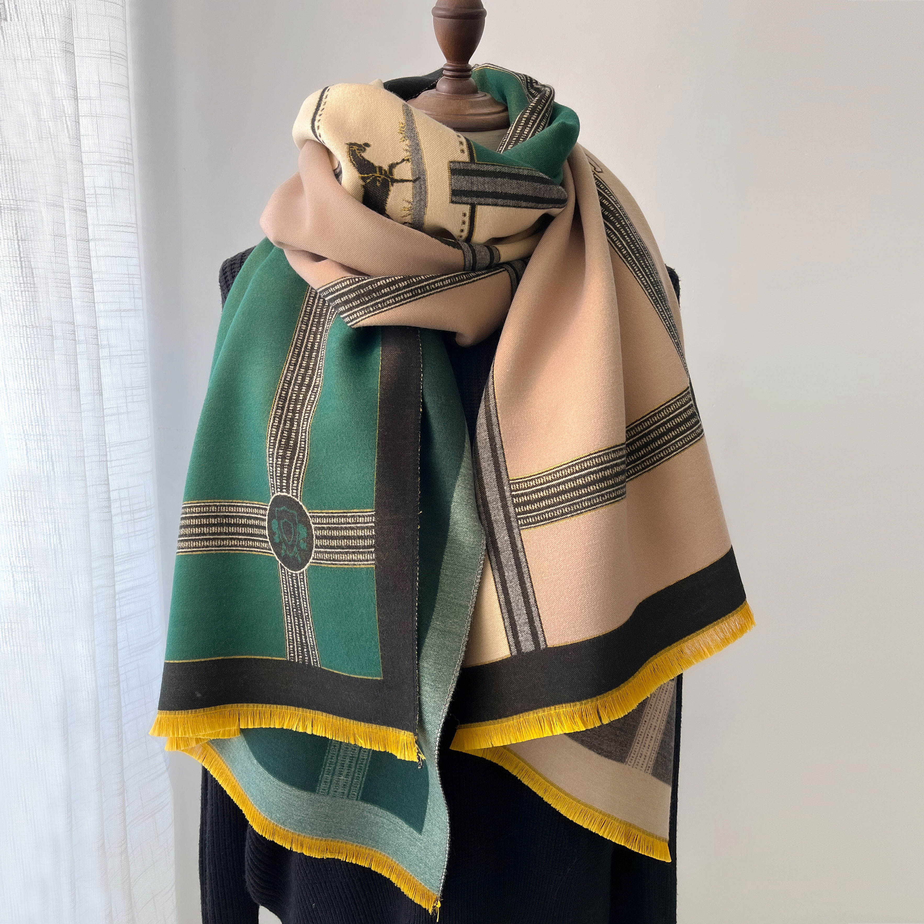Winter Cashmere Scarf Women Lu - Cashmere Throw Blanket recension och pris