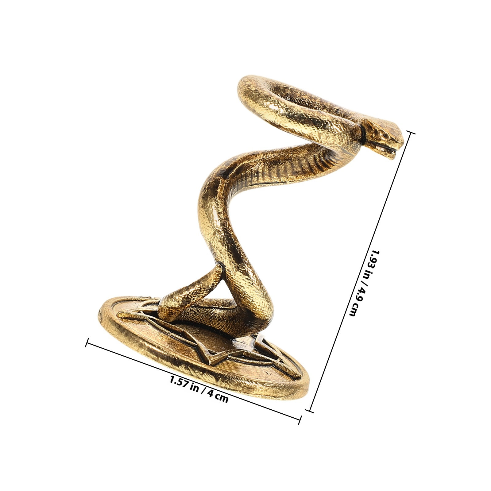 Alloy Metal Snake Crystal Ball - Crystal Ball Decor recension och pris