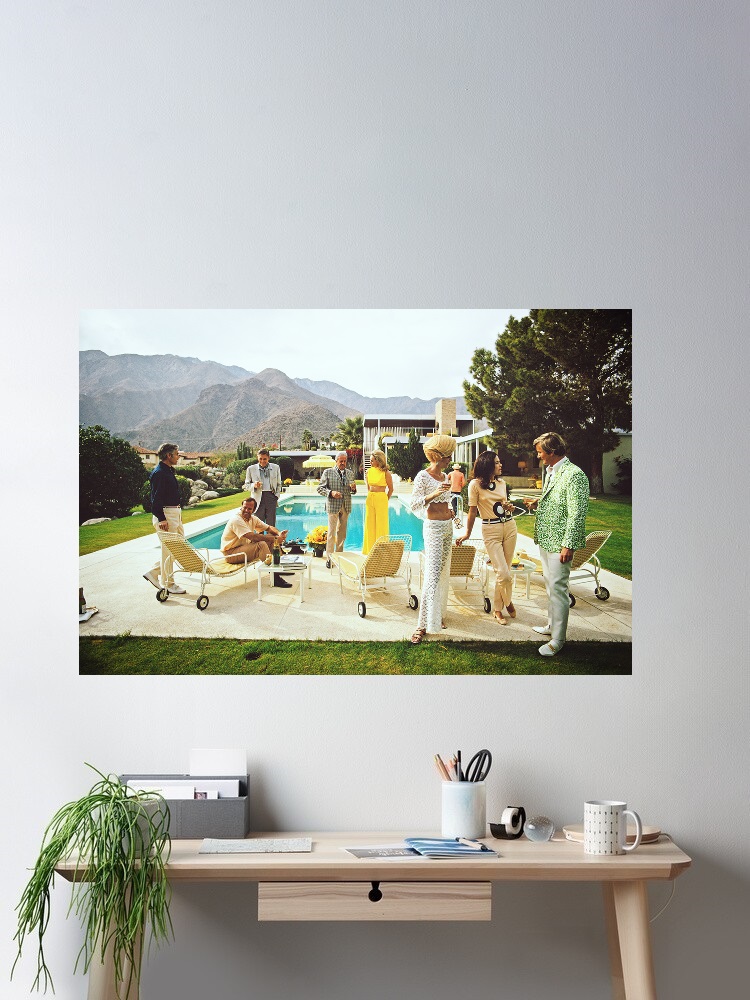 Retro Poolside Host Luxury Lif - Luxury Lifestyle Pictures recension och pris