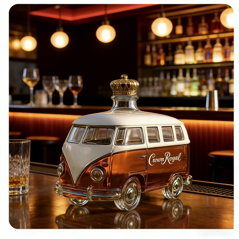 Car modeling whiskey bottle hi - Glass Decanter Whiskey recension och pris