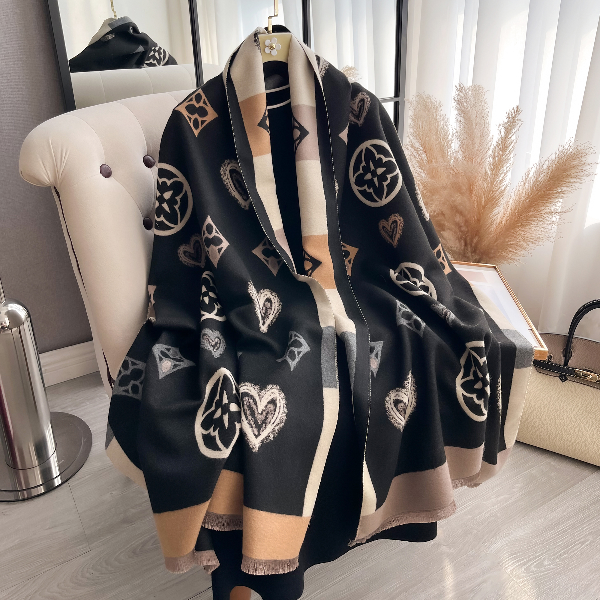 Luxury Cashmere Love Scarf Win - Cashmere Throw Blanket recension och pris