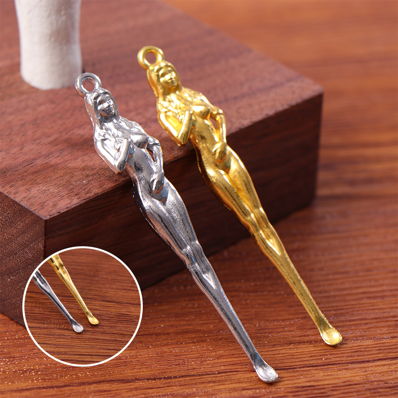 Gold/Silver Brass Ear Cleaning - Gold Cutlery Flatware recension och pris