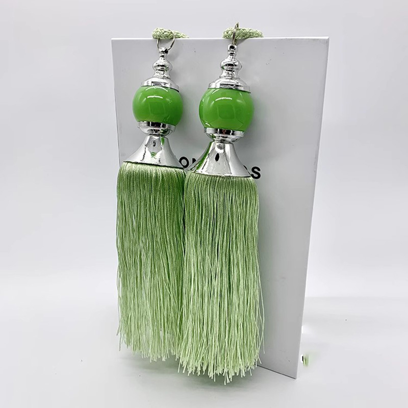 2pcs European style curtain ha - Crystal Ball Decor recension och pris