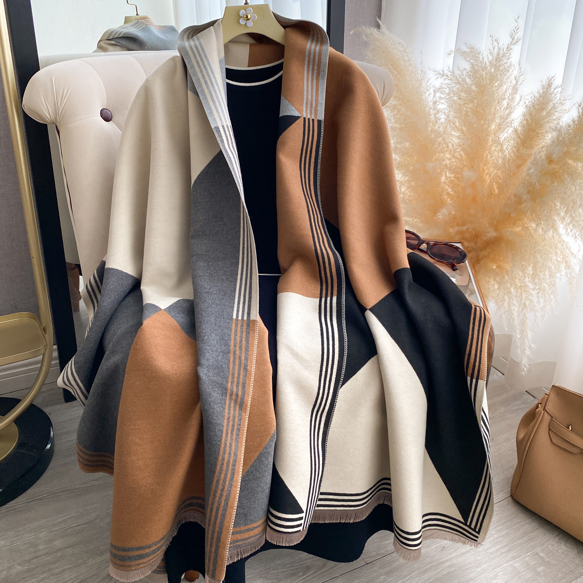 2025 Luxury Winter Cashmere Sc - Cashmere Throw Blanket recension och pris