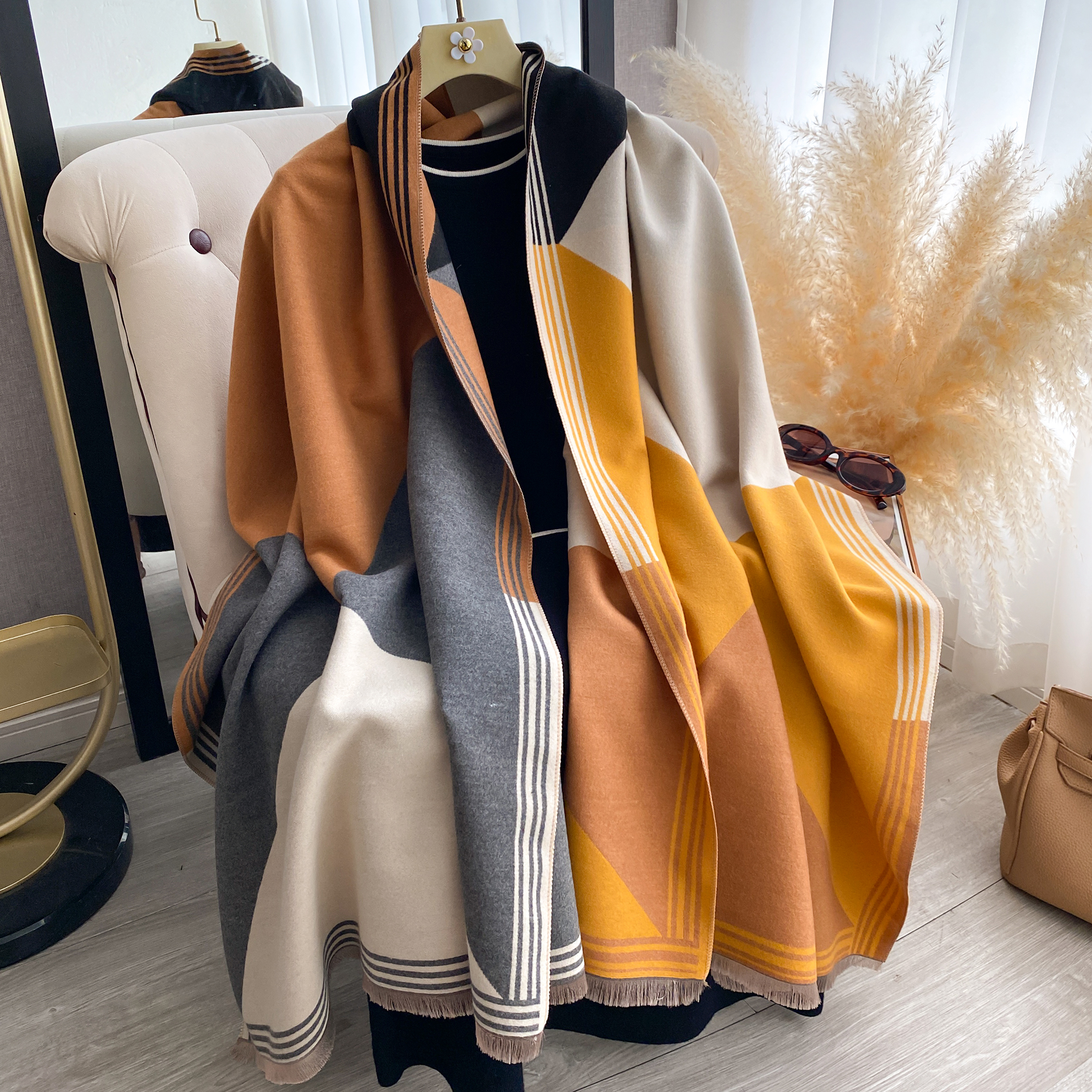 2025 Luxury Winter Cashmere Sc - Cashmere Throw Blanket recension och pris