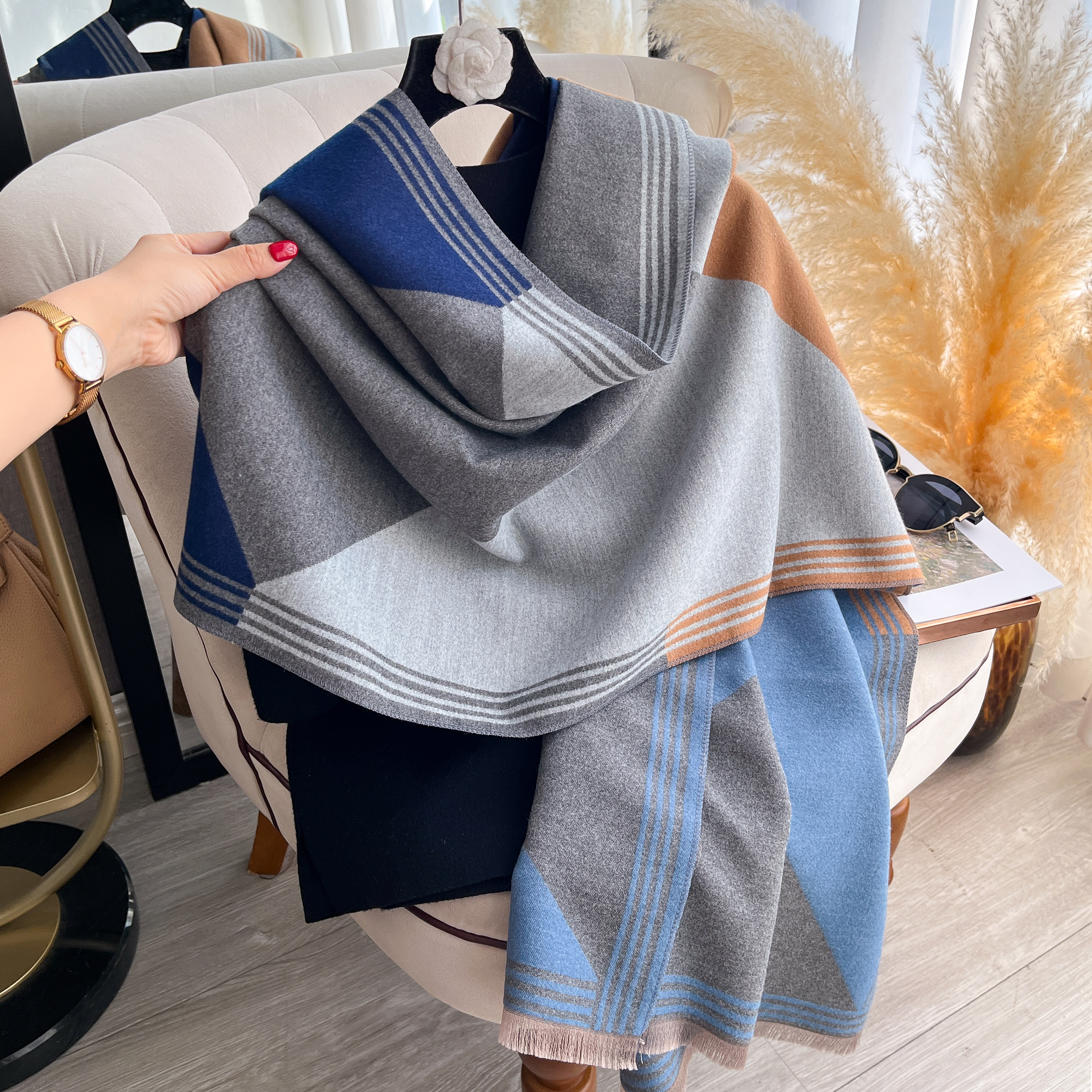 2025 Luxury Winter Cashmere Sc - Cashmere Throw Blanket recension och pris