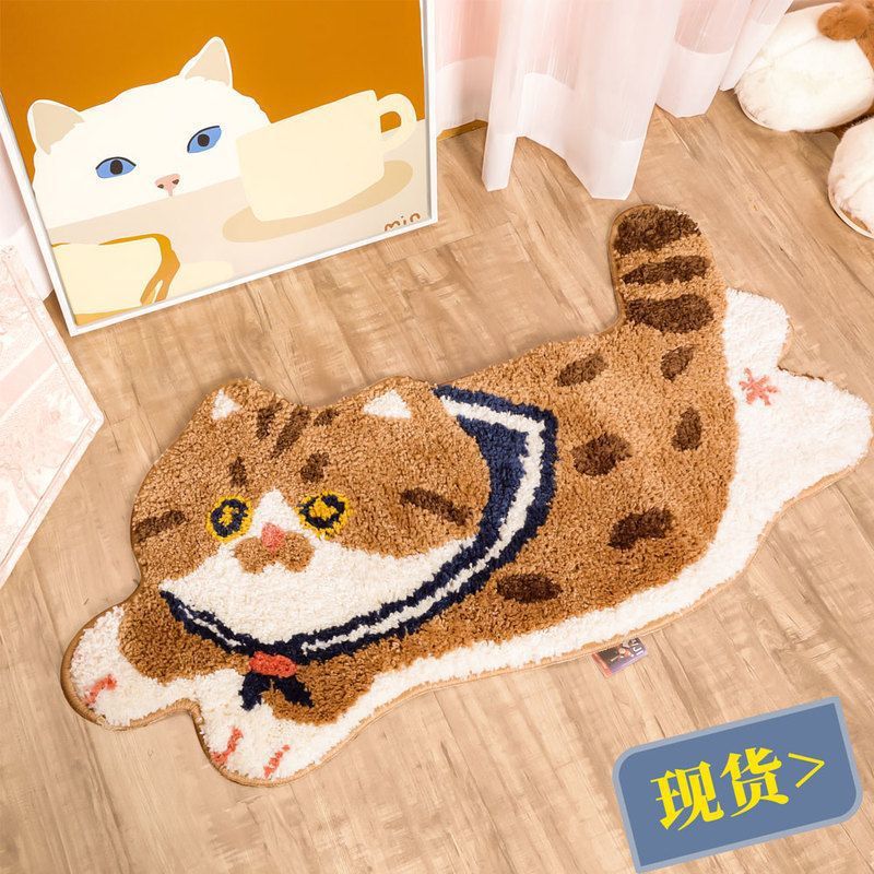 VIKAMA Cute Girl Cat Imitation - Cashmere Throw Blanket recension och pris