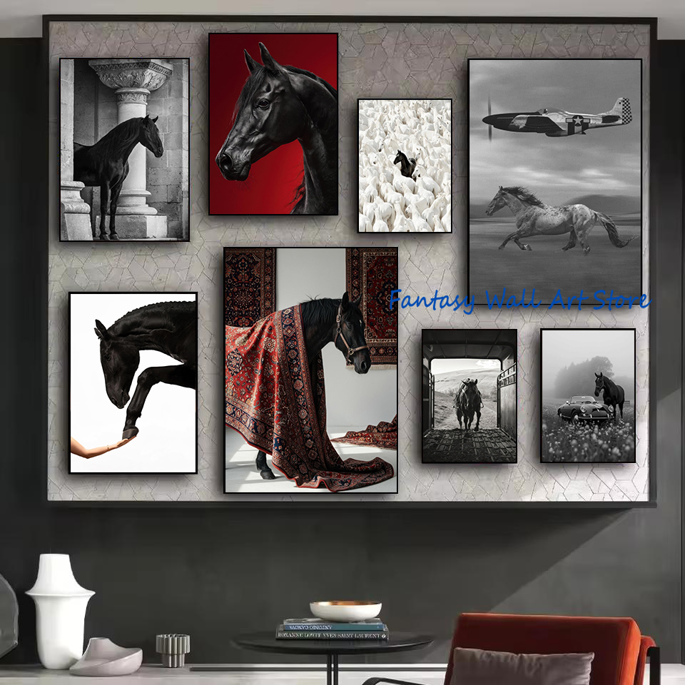 Black Horse Photos Vintage Lux - Luxury Lifestyle Pictures recension och pris