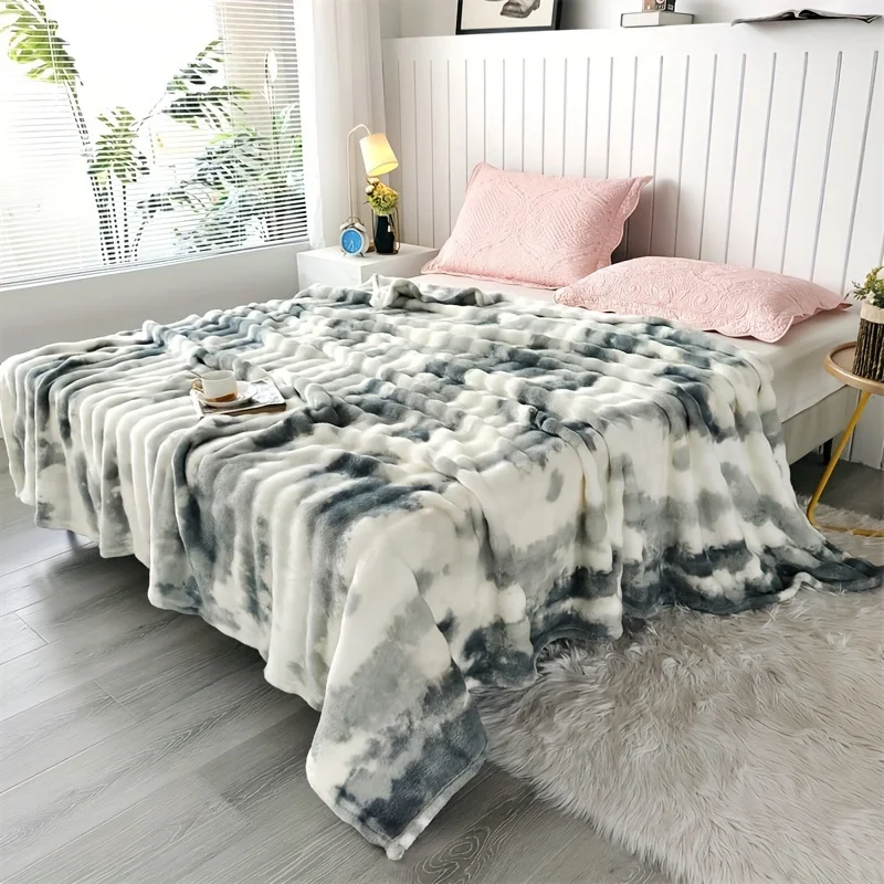 Luxurious Faux Rabbit Fur Bed  - Cashmere Throw Blanket recension och pris