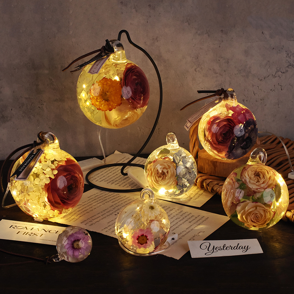 2PCS/Set Crystal Epoxy Resin B - Crystal Ball Decor recension och pris
