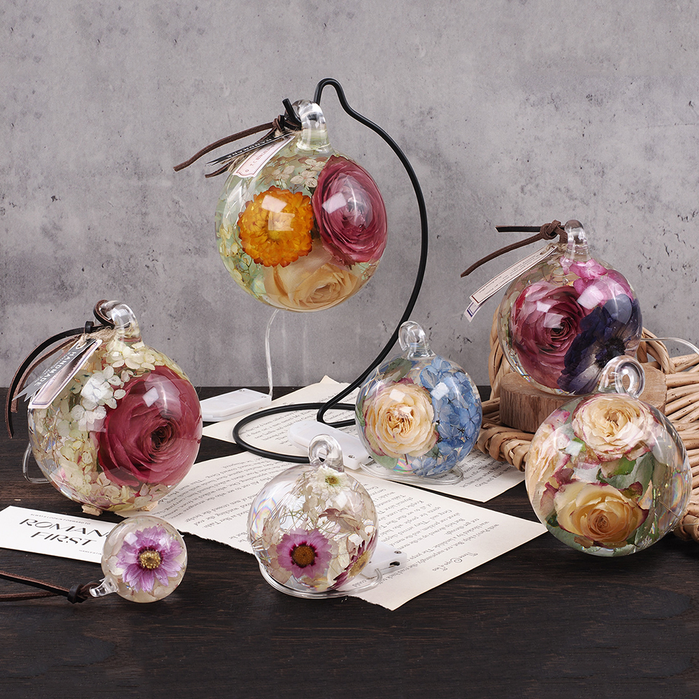 2PCS/Set Crystal Epoxy Resin B - Crystal Ball Decor recension och pris