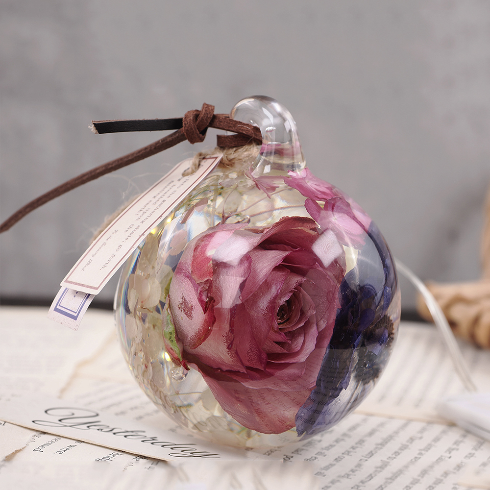 2PCS/Set Crystal Epoxy Resin B - Crystal Ball Decor recension och pris