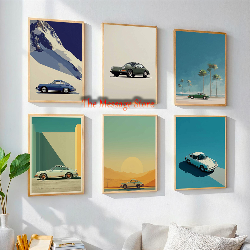Vintage Sports Car Minimalist  - Luxury Lifestyle Pictures recension och pris