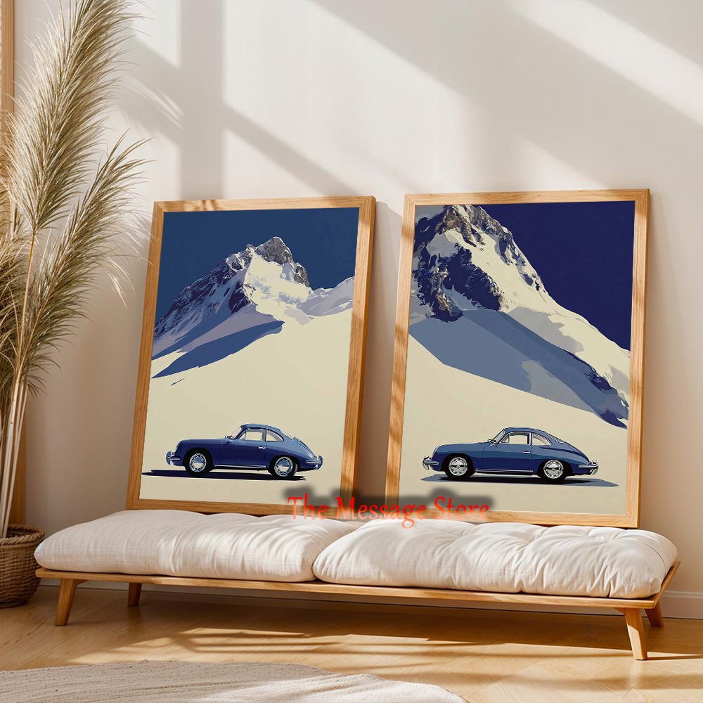 Vintage Sports Car Minimalist  - Luxury Lifestyle Pictures recension och pris