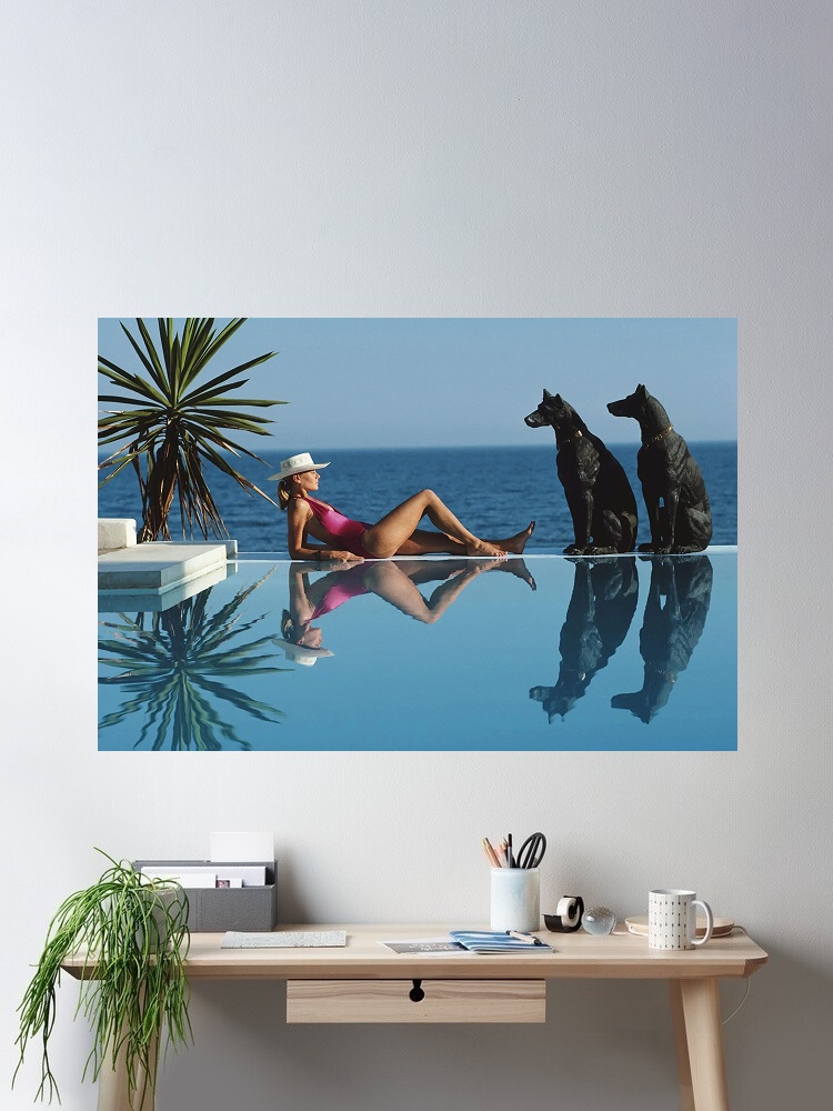 Retro Poolside Host Luxury Lif - Luxury Lifestyle Pictures recension och pris