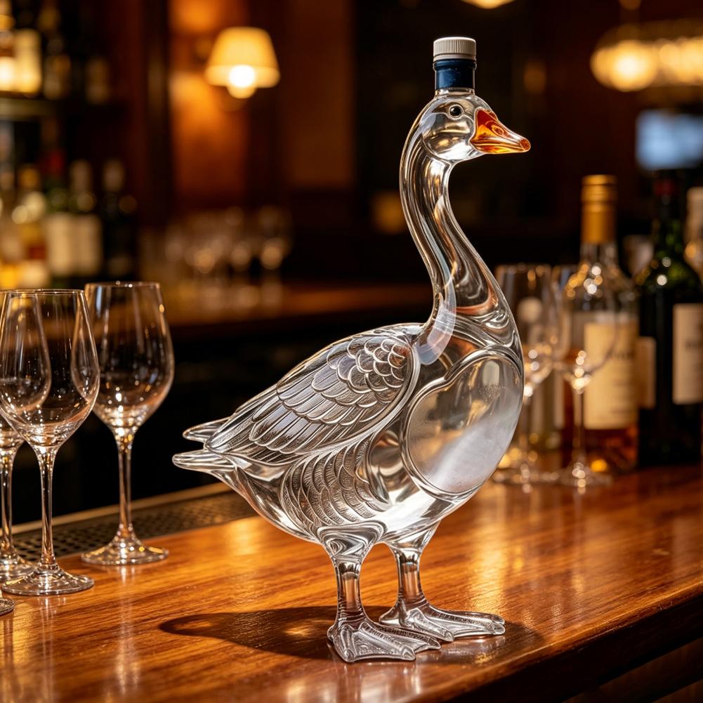 Glass Bird Wine Bottle 3d Whis - Glass Decanter Whiskey recension och pris