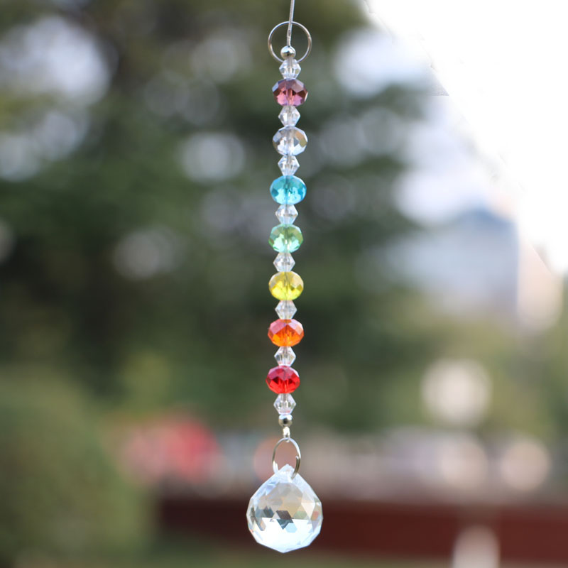 1PCS 20mm Crystal Ball Prism C - Crystal Ball Decor recension och pris