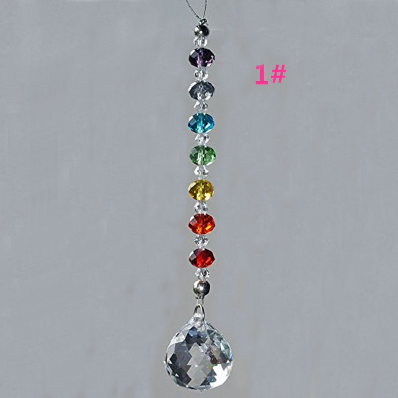 1PCS 20mm Crystal Ball Prism C - Crystal Ball Decor recension och pris