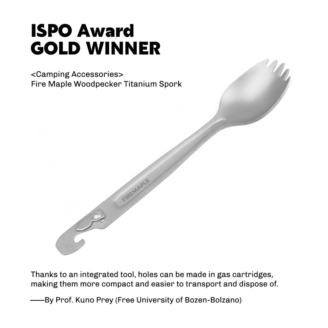 Fire Maple Titanium Spork With - Gold Cutlery Flatware recension och pris