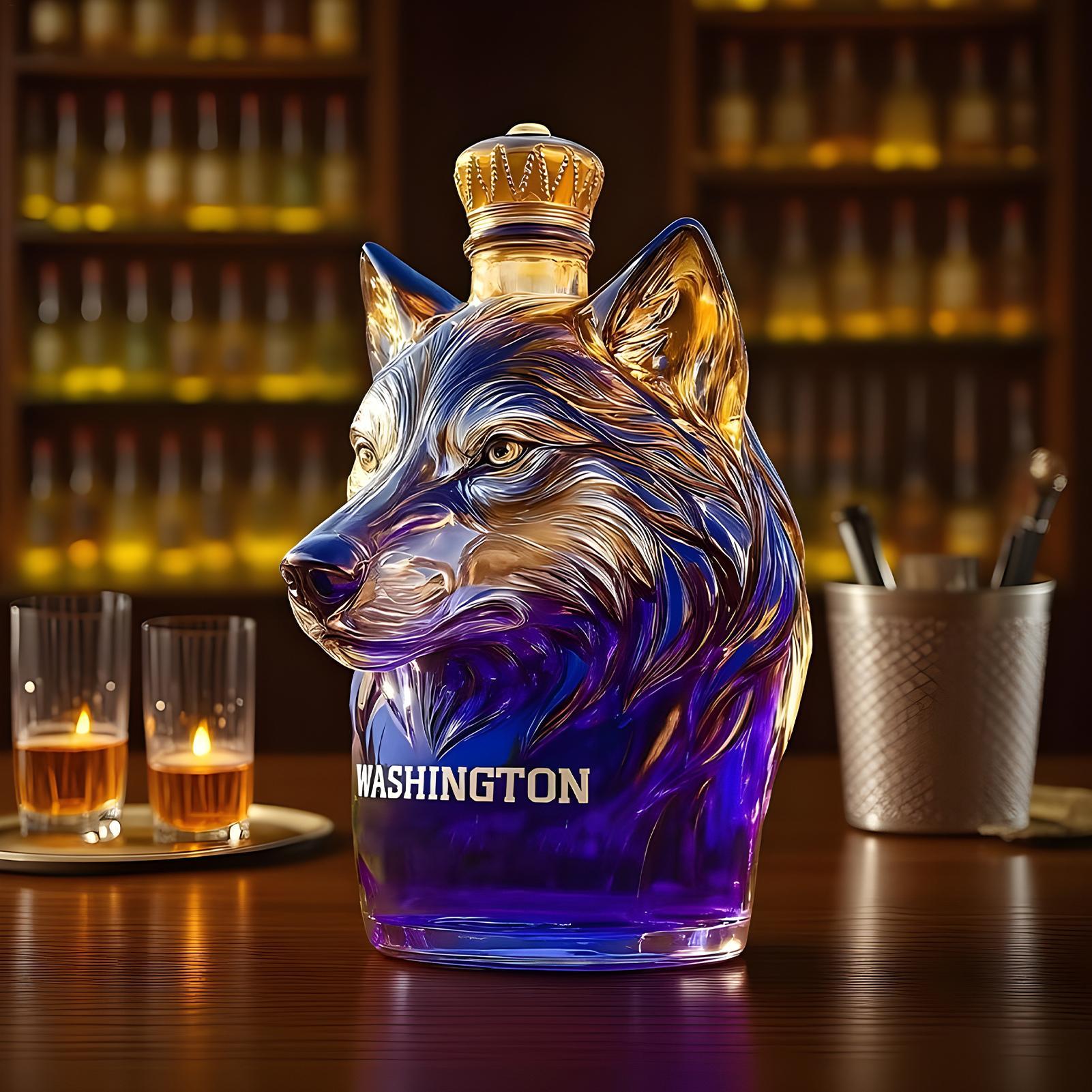 Dog Head Whiskey Decanter Bott - Glass Decanter Whiskey recension och pris