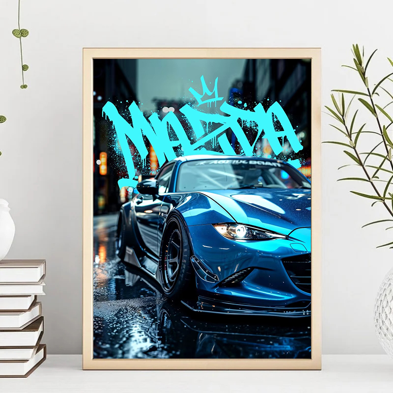 Blue Miata Supra Car E36 Luxur - Luxury Lifestyle Pictures recension och pris